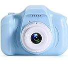 OM Creations Toys Kids Digital Camera,Christmas Birthday Gift Toddler Camera for Boys,Girls Age 3-9, 1080 HD Kids Digital Camera with 2lens/2 inch/5.08cm Screen/SD Card not Included(Blue)