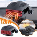 120W Car Heater Portable Electric Heating Fan Defogger Demister Defroster I9F0
