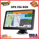 Car Truck GPS Navigation 7 Inch Touch Screen 2023 Maps Spoken Direction 256-8GB*