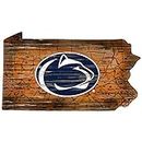 Fan Creations NCAA Penn State Nittany Lions Unisex Penn State University Mini Roadmap State Sign, Team Color, 12 inch