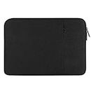 Chelory 13.3 Inch Laptop Sleeve Bag for 13 Inch MacBook Pro MacBook Air 14 Inch New MacBook Pro, 13 14 Inch Notebook Computer Protective Cover Bag, iPad Tablet Briefcase Carrying Case, Black