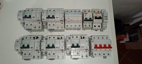 STOCK ELECTRICAL MATERIAL, DIFFERENTIAL MAGNETOTHERMAL SWITCHES BTICINO/ABB