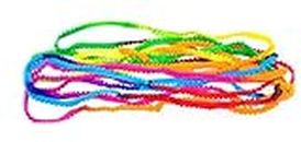 Goelx Colorful Cotton Pom Pom Lace Dori, Sewing Trim Embellishment Cords for Sewing, Craft Works, Apparel Designing - Pack of 9.8 Yards/9 mtrs in Different Colors (Mulicolor)