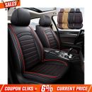 For Toyota RAV4 Leather Car Seat Covers 5-Seats Front Rear Protector Full Set