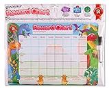 Magnetic Dinosaur Learning Can Be Fun Magnetic Dinosaur Design Reward Chart, (45909), Multicolor