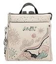 Anekke - Backpack for Women - Backpack with Adjustable Handles and Hand Handle - 2 Compartments - Women's Accessories and Accessories - Measures 27x29x9cm, multicoloured