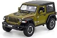 Invite 1:20 Diecast Model Alloy Jeep Wrangler Rubicon 1941 Metal Pull Back with 6 Openable Doors & Sound Light Auto Toy car for Kids Best Gift Toys for Kids Boys【Colors as Per Stock】