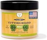 CLARK'S Bamboo Board Finish Wax (6oz) | Enriched with Lemongrass Extract | Beeswax and Carnauba Wax | Specially Formulated for All Things Bamboo