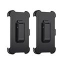 2 Pack Replacement Belt Clip Holster for OtterBox Defender Series Case Samsung Galaxy (S24 +)