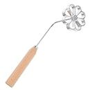 PRETYZOOM Bunuelos Mold with Handle, Rosette Timbale Iron Set Aluminum Waffle Molds Flower Shaped Funnel Cake Ring Molde para Buñuelos De Viento Maker Mexicanos Rosette Cookie Tool
