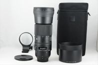 Sigma 150-600mm F/5-6.3 DG OS HSM Contemporary Lens for nikon Near Mint #7320K