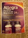 24 Hour Allegra Indoor & Outdoor Allergies 180 mg 110 Tablets 6/25-7/25