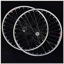 MTB Wheelset 26/27.5 Inch Rim/Disc Brake Mountain Bike Wheels Front Rear QR 32 Holes Hub 9 1011 Speed Cassette Bicycle Wheel Set (Color : Black, Size : 27.5inch)