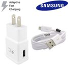 OEM Samsung Galaxy S6 Edge S7 Edge Note 4 5 Fast Charging Wall Charger + Cable 