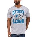 Junk Food Clothing x NFL - Detroit Lions - Team Helmet Erwachsene Unisex Fan T-Shirt