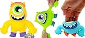 JA-RU Silly Cyclops Stretchy Squishy Fidget Toy (1 Monster Assorted) 4.5" Stress Relief Bedtime Buddies, One Eye Alien Birthday Decorations Bouncy Toy for Kids & Adults 4349-1s