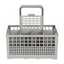plplaaoo Universal Cutlery Basket, Dishwasher Replacement Box, Universal Cutlery Basket, Dishwasher Silverware Cutlery Basket for Multipurpose Dishwashers, for Kenmore, for Maytag, for KitchenAid