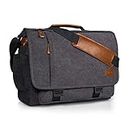Estarer Laptop Messenger Bag 17 -17.3 Inch Mens Satchel Shoulder Bag for Work