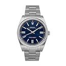 Rolex Oyster Perpetual 41mm Automatic Blue Dial Men's Watch 124300-0003