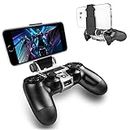 ADZ PS4 Controller Phone Mount Holder Clamp Smart Clip for PS4 Slim and PS4 Pro Controller Perfect for PS4 Remote Play
