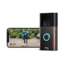 Ring Video Doorbell di Amazon | Videocitofono con video in HD a 1080p, rilevazione avanzata del movimento (Seconda Generazione) | Con un periodo di prova gratuita di 30 giorni del piano Ring Protect