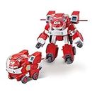 Super Wings Robot Toys - Jett Transformers Toy Cars Toy Trucks Avec Mini Jet Avion Jouets pour Enfants 3 4 5 ANS