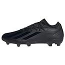 adidas X Crazyfast.3 Firm Ground Boots, Scarpe da Calcio Unisex - Adulto, Core Black Core Black Core Black, 42 EU