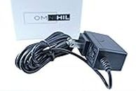[UL Listed] OMNIHIL 8 Feet Long AC/DC Adapter Compatible with Alesis DM6 USB Kit Performance Electronic Drumset Power Supply Charger