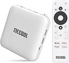 Android TV Box 10.0 MECOOL KM2 avec Netflix certifié Amlogic S905X2-B, 4K Streaming Media Player certifié Google 2G DDR4 8G EMMc BT 4.2 Smart Box TV Android Dolby Audio