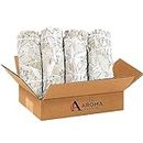The Aroma Factory Natural White Sage Dry Leaves 4 Bundles (6 Inch x 30g Each) 1 Box (White Sage, Pack of 4) (Box May Change)