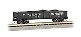 Bachmann Trains - 40' Gondola Car - D&RGW™ (Black) with Removable Coal Load - N Scale