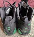 ¡Nuevos zapatos de baloncesto Nike para hombre negros y verdes talla 12,5 EE. UU.! ¡Listo para usar!