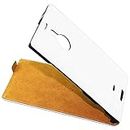 ebestStar - compatible with Nokia Lumia 1520 Case Ultra Slim Cover, PU Leather Protective Shell Shock proof Full protection, White [Lumia 1520: 162.8 x 85.4 x 8.7mm, 6.0'']