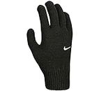 Nike Swoosh 2.0 Knit Gloves N1000665-010, Womens,Mens gloves, black, S/M EU