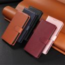 Leather Flip Wallet Case For iPhone 15 14 Pro Max 11 12 13 7 8 XR Magnetic Cover