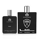 The Man Company Men Polo Black Liquid Perfume | Long Lasting Fresh Scent Fragrance | Everyday Use Combo Pack - Set Of 2, 150 Millilitres