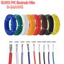 UL1015 Connecting Cable Stranded Automotive Electrical Equipment Wire 8AWG-24AWG
