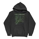 Rock Off officially licensed products Type O Negative Hoodie Tree Band Logo Official Mens Black Pullover L