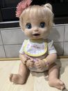 HASBRO Baby Alive 2006 Soft Face Blonde Working