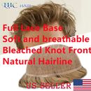 Mens Toupee Human Hair Replacement System Full French Lace Hairpiece For Men Wig