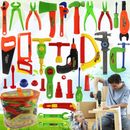 32PCS Kids Tools DIY Kit Pretend Play Mechanic Construction Toys Set Child Boys