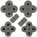 2 Sets Conductive Rubber Button Contacts D Pads For Nintendo DS Lite NDSL DSL Replacement Repair Parts