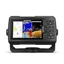Garmin Striker 5cv with Transducer, 5" GPS Fishfinder with CHIRP Traditional and ClearVu Scanning Sonar Transducer and Built In Quickdraw Contours Mapping Software