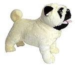 Adore 12" Misfit The Pug Dog Plush Stuffed Animal Toy with Farting Sound