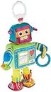 LAMAZE Rusty the Robot, Clip on Pram and Pushchair Newborn Baby Toy, Sensory Toy for Babies Boys and Girls from 0 to 6 Months