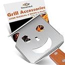 BBQ Accessories for Grill, 7 in 1 BBQ Spatula with Fork for Charcoal Gas Grill,17 Inch Barbecue Tools, Dad Gifts, Gifts for Men, Dad, Husband