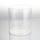 Sterno 80511 Allure No-Mess Candle Hurricane - 5 1/2"D x 6"H, Glass, Clear