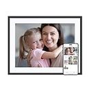 Dragon Touch Digital Picture Frame 16.7 inch 4:3 Touch Screen Large Digital Photo Frame Display, 32GB Storage Auto-Rotate, Easy Setup to Share Photos or Videos via Vphoto APP, Wall Mountable