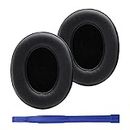 Studio3 Replacement Earpads Ear Pads Soft Protein Leather Cushion Cups Cover Compatible with by Dr.Dre Studio 2.0 Studio 3 B0500 B0501 Wired Wireless Over-Ear Headphones (Black)