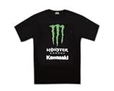 Kawasaki Monster Energy Team Short Sleeve Front Profile Shirt Black Small